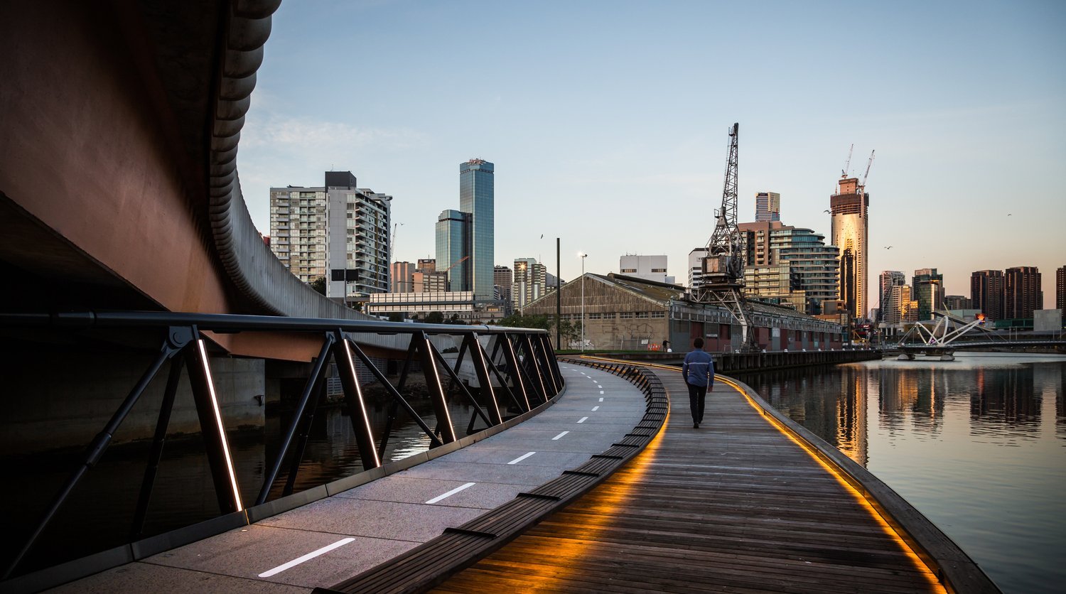 Jim Stynes Underpass Bridge, Melbourne , Australia