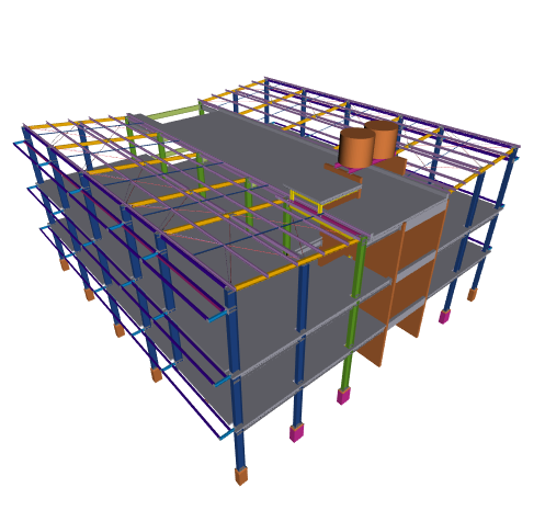 Escuela Temperley - Modelo BIM