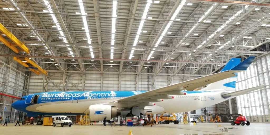 Almacen Hangar 5 de Aerolineas Argentinas